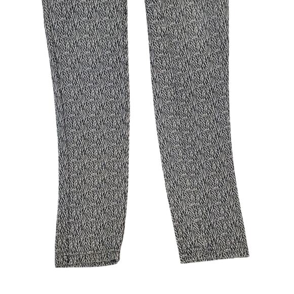 Liverpool Black White Plaid Stretch Leggings 4 Pull on Activewear Casual Pants - Picture 6 of 9